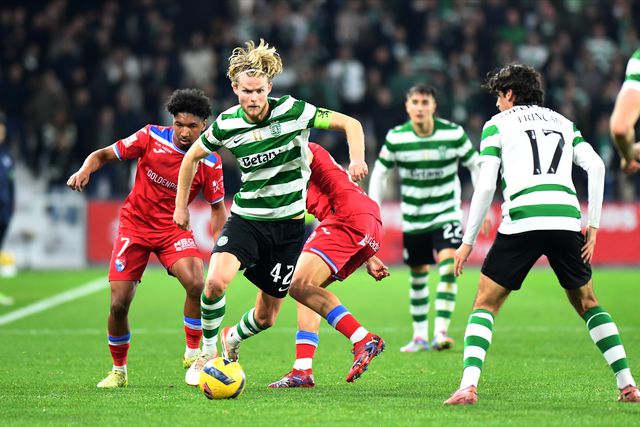 Morten Hjulmand viu o quinto cartão amarelo na Liga contra o Gil Vicente - Foto: Rogério Ferreira/Kapta+