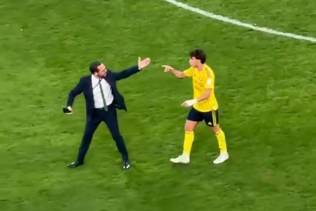 Desentendimento entre Rui Pedro Braz e João Félix