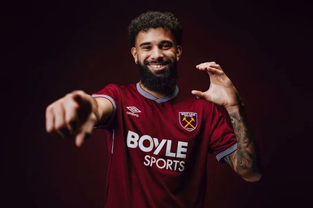Pablo Felipe é a venda mais alta da história dos galos - Foto: West Ham United FC