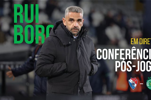 EM DIRETO: Rui Borges analisa o jogo em Barcelos