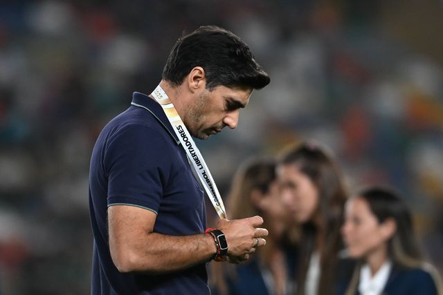 Abel Ferreira perdeu final da Libertadores para o Flamengo