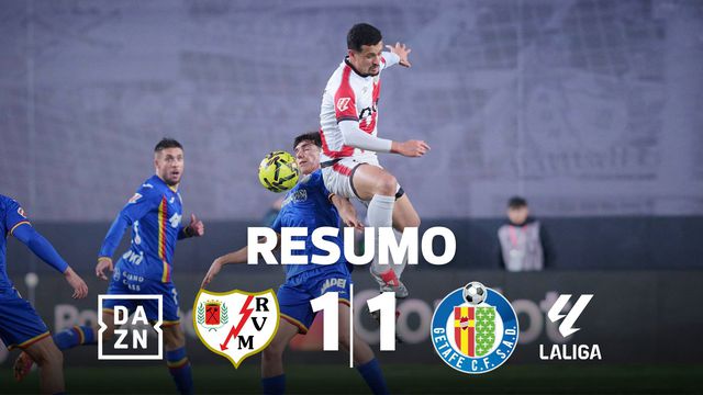 LaLiga: Getafe salva um ponto na compensação (resumo)