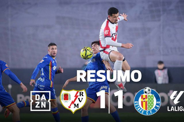 LaLiga: Getafe salva um ponto na compensação (resumo)