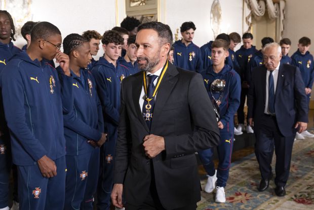 Bino Maçães, selecionador nacional - Foto: JOSÉ SENA GOLULÃO/LUSA