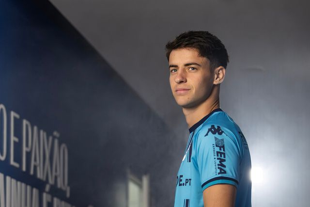 Nikita Demchenko, de 23 anos, é reforço do Vizela - Foto: FC Vizela