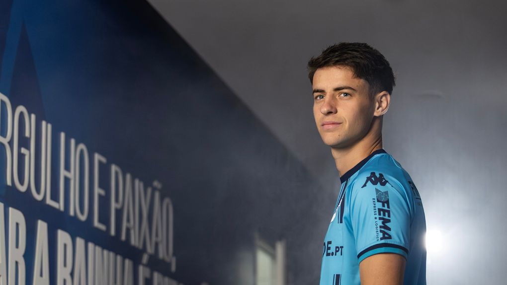 Nikita Demchenko, de 23 anos, é reforço do Vizela - Foto: FC Vizela