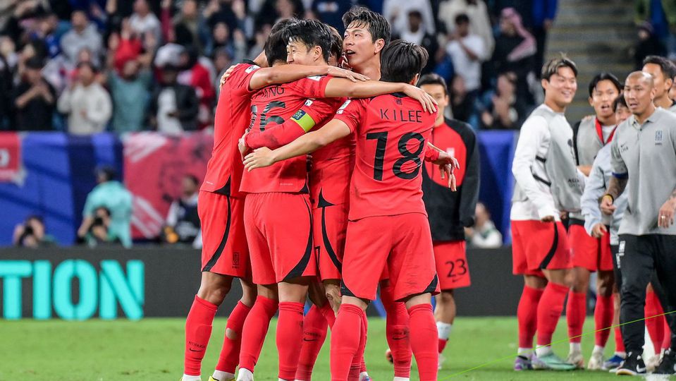 Taça Asiática: Coreia do Sul esteve a perder até aos 90+6’ mas eliminou Austrália