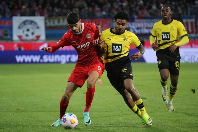 Heidenheim e Dortmund não vão além do nulo