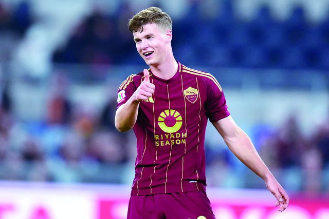 Samuel Dahl, 21 anos, lateral-esquerdo da Roma, internacional sueco, vai mudar-se para a Luz