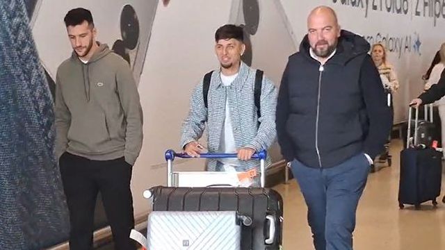 Sporting: Momento da chegada de Biel a Lisboa