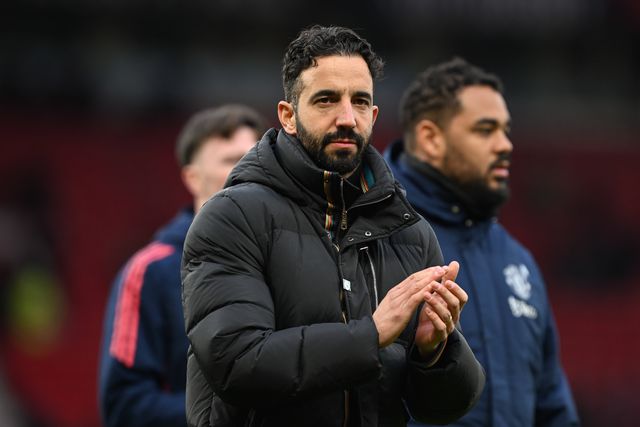 Ruben Amorim, treinador do Manchester United