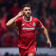 Paulinho festeja golo decisivo na vitória do Toluca