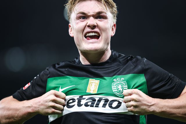 Harder festeja mais um golo em Alvalade