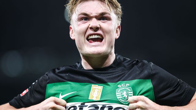 Harder festeja mais um golo em Alvalade