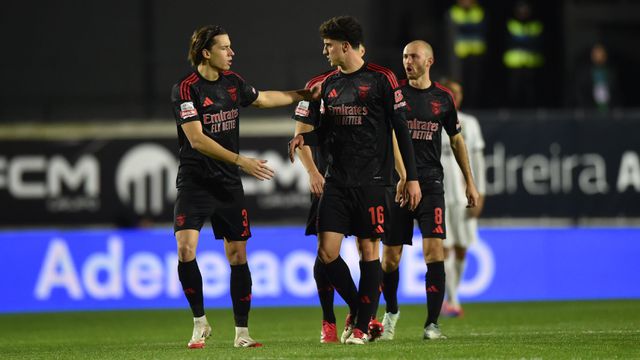 Manu Silva fez a estreia a titular do Benfica no reduto do Estrela da Amadora (foto: Miguel Nunes)