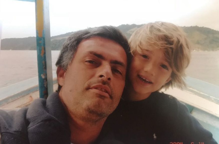 José Mourinho partilhou foto antiga com o filho, José Mário - Foto: José Mourinho/Instagram