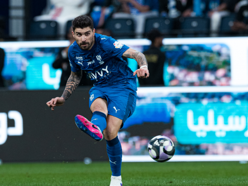 Rúben Neves foi titular no Al Hilal-Al Ahli e cumpriu os 90 minutos - Foto: Al Hilal