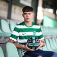 Pablo Valeron, avançado de 16 anos - Foto; SPORTING CP