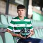 Pablo Valeron, avançado de 16 anos - Foto; SPORTING CP