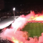 Estádio do PAOK brilhou à luz de tochas