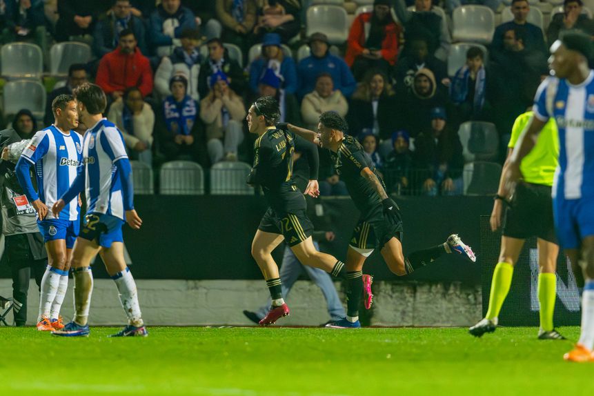 Larrazabal celebra golo ao FC Porto - Foto: Imago