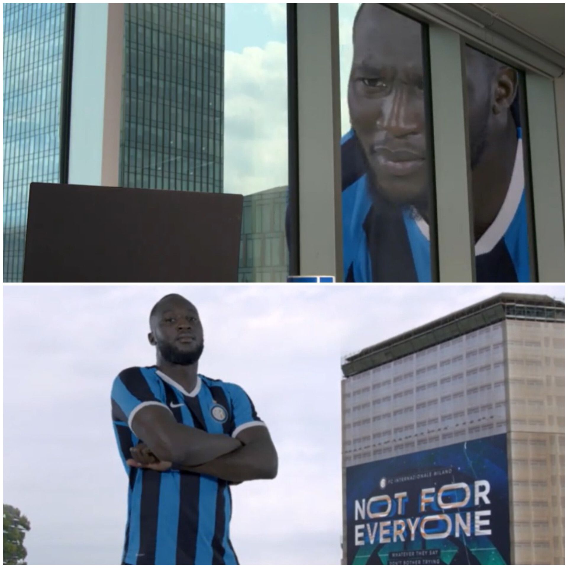 Lukaku apresentado no Inter com honras de gigante