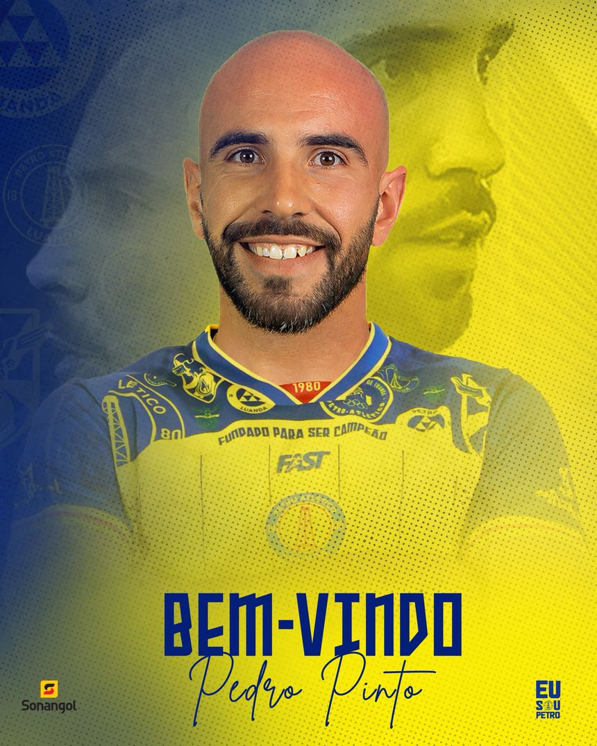 Pedro Pinto, central português, anunciado pelo Petro como reforço