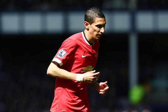 Ángel Di María esteve apenas uma temporada na United
