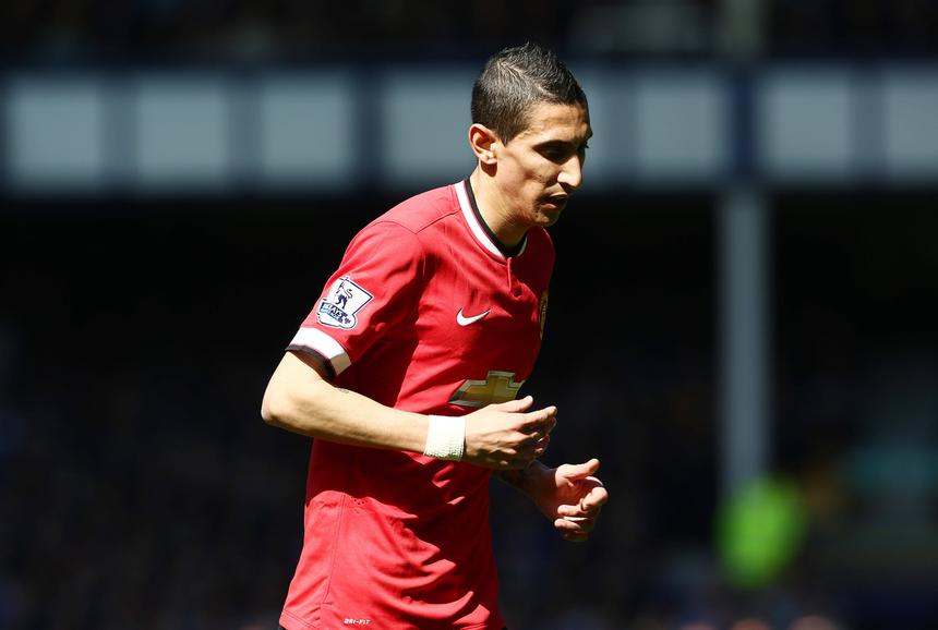 Ángel Di María esteve apenas uma temporada na United