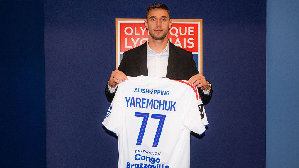 Yaremchuk vai vestir a camisola 77 nos franceses - Foto: OL