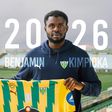 Benjamin Kimpioka chega por empréstimo (com opção de compra) do Sivasspor - Foto: Tondela