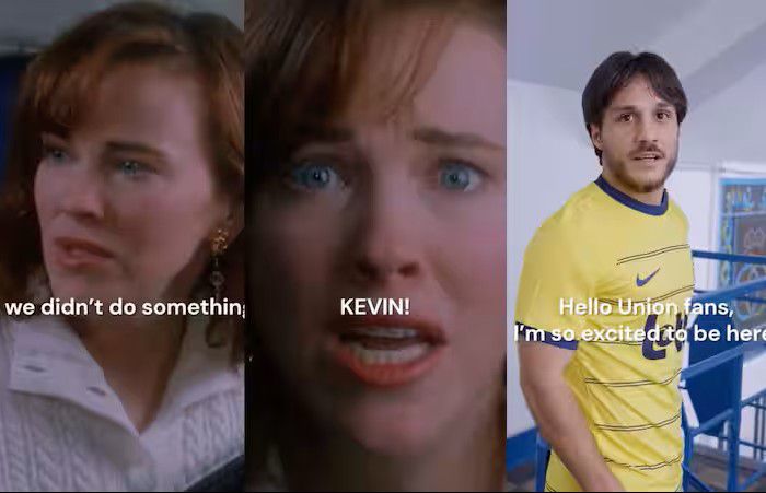 O Union St. Gilloise aproveitou a coincidência do primeiro nome de Kevin Mac Allister para um anúncio à cinema, recorrendo à cena do filme Sozinho em Casa em que a mãe dá pela falta do filho