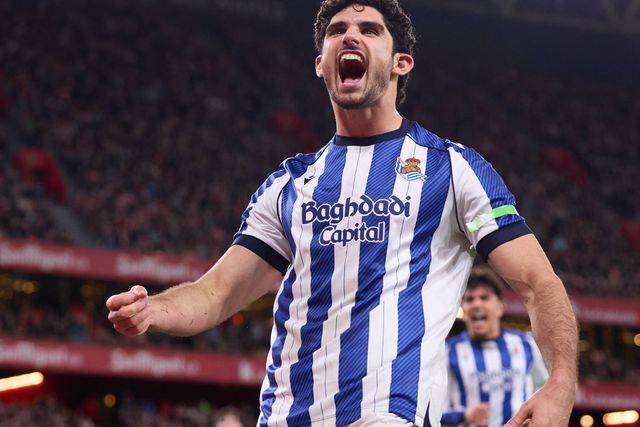 Gonçalo Guedes em grande forma na Real Sociedad