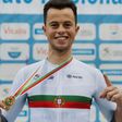 Miguel Salgueiro estreou-se em Europeus de pista de elite - Foto: Federação Portuguesa de Ciclismo