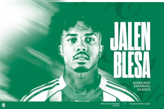 Jalen Blesa é reforço do Rio Ave (Foto: Rio Ave)