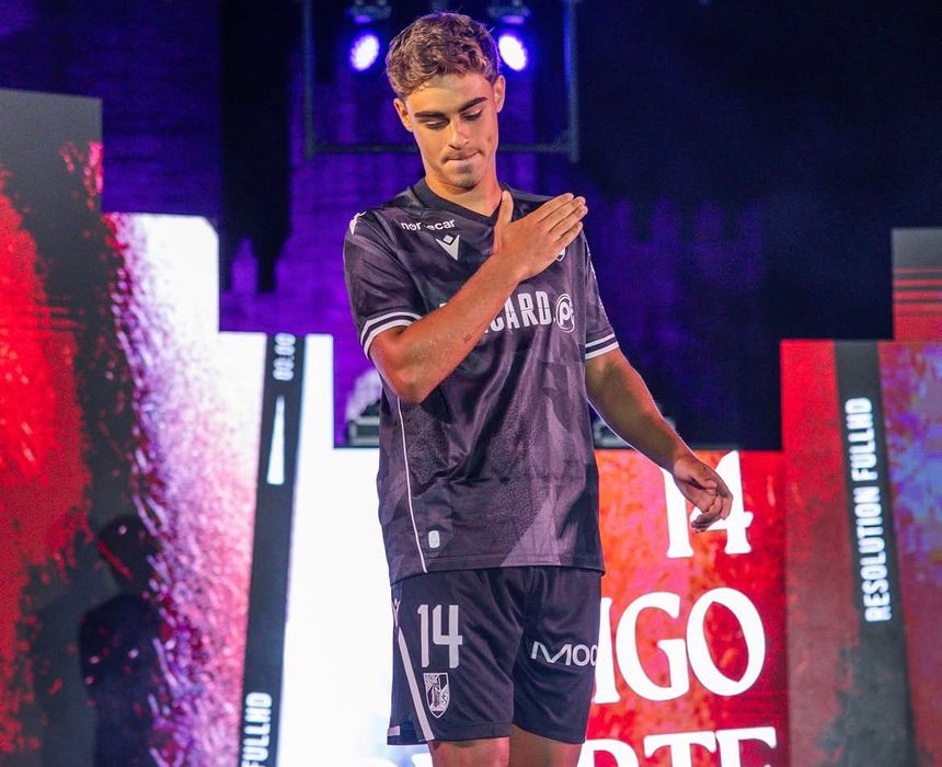 Vitoriano Rodrigo Duarte cedido ao Paços de Ferreira até ao final da temporada - Foto: Vitória de Guimarães