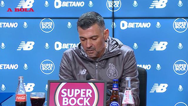 Sérgio Conceição assume a importância do clássico com o Benfica