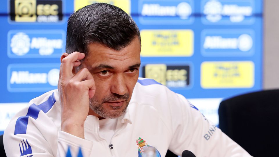 Sérgio Conceição: «Olhar demasiado para trás e para a frente não dá»