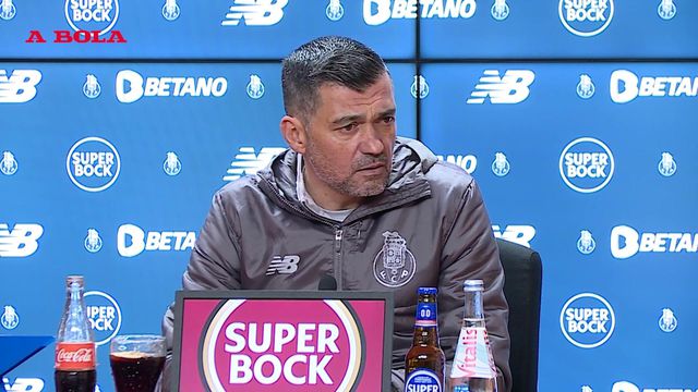 Conceição: «Não vamos preparar o jogo pela diferença pontual»