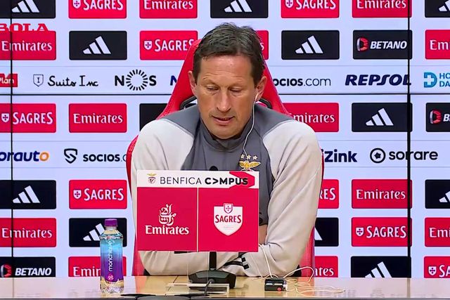 Schmidt explica o que um jogador tem de mostrar para ser titular no Benfica