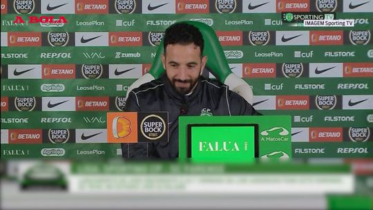 Rúben Amorim: «Há jogadores que têm de sofrer»