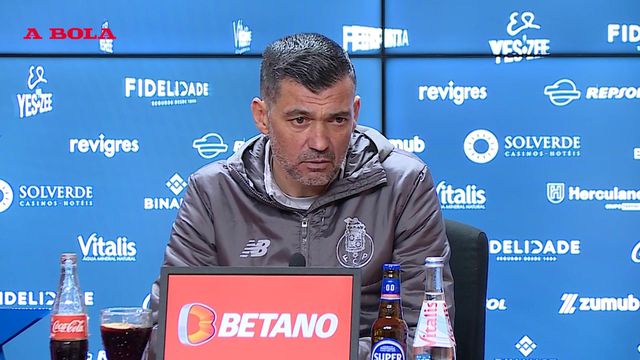 «Possibilidade de Galeno e Evanilson irem a jogo é menor do que a de não irem»