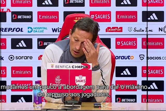 Schmidt explica porque o Benfica só viaja para o Porto no dia de jogo