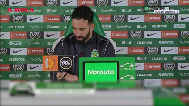 Amorim dá pormenores sobre lesão de Adán