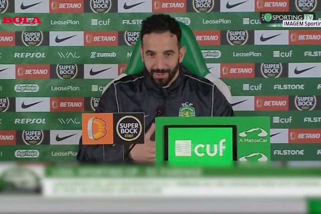 Amorim avalia o momento entre Coates e João Neves