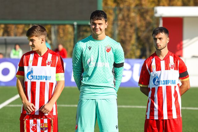 Savo Radanovic ao serviço do Estrela Vermelha na Youth League (IMAGO)