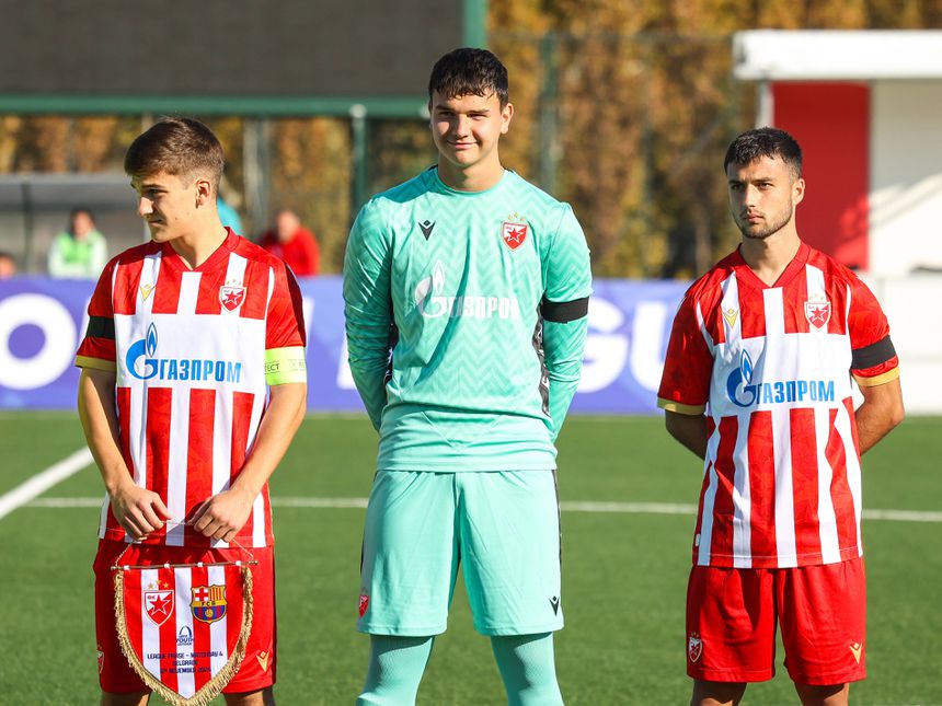 Savo Radanovic ao serviço do Estrela Vermelha na Youth League (IMAGO)