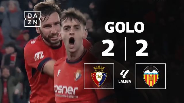 VÍDEO: Aimar Oroz bisa com remate à meia-volta