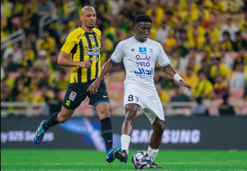 O Al-Itthiad não conseguiu descolar na liderança da Liga Saudita (X-Al Akhdoud)