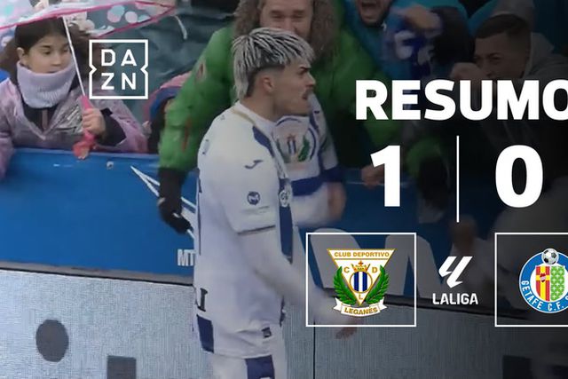 Pontapé de bicicleta resolveu o jogo entre Leganés e Getafe (resumo)